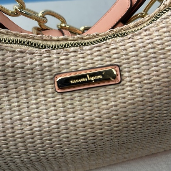 Nanette Lepore Natasha Crescent woven Shoulder Bag - Picture 6 of 10